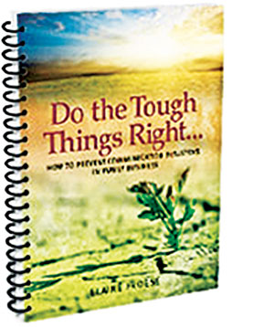 Do the Tough Things Right book