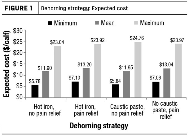 Dehorning strategy: Expected cost ($/calf)